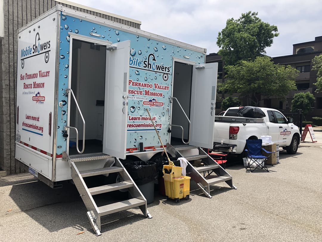 Mission’s mobile shower program going strong throughout COVID