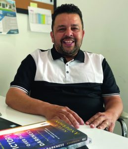 Freddy Perez is a new case manager at Renewed Hope.