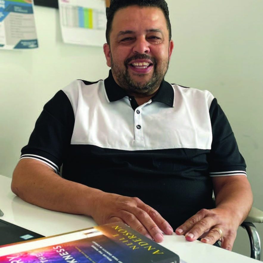 Freddy Perez is a new case manager at Renewed Hope.